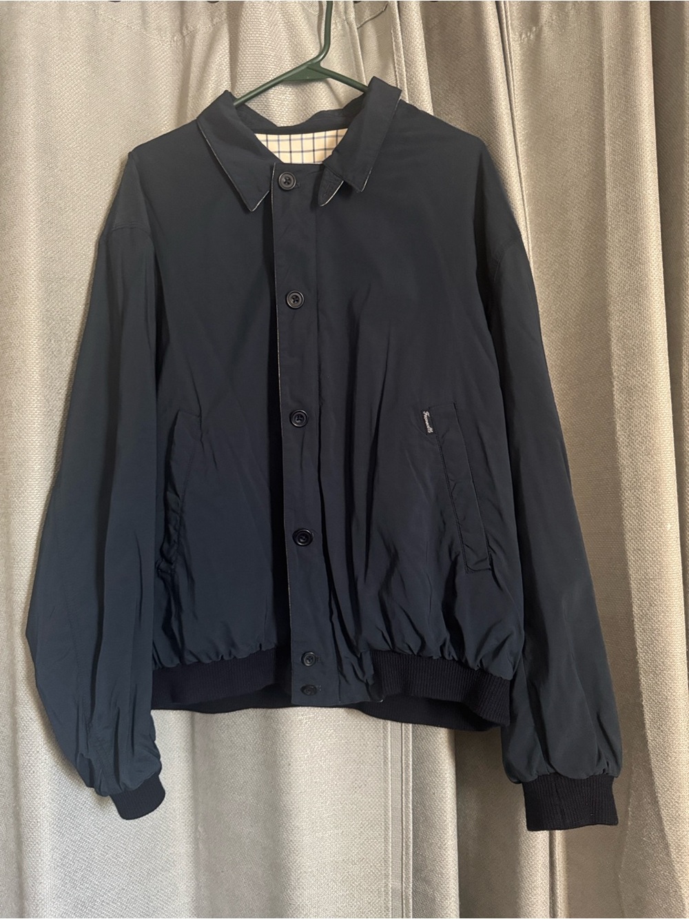 Faconnable Navy Men's Bomber Jacket